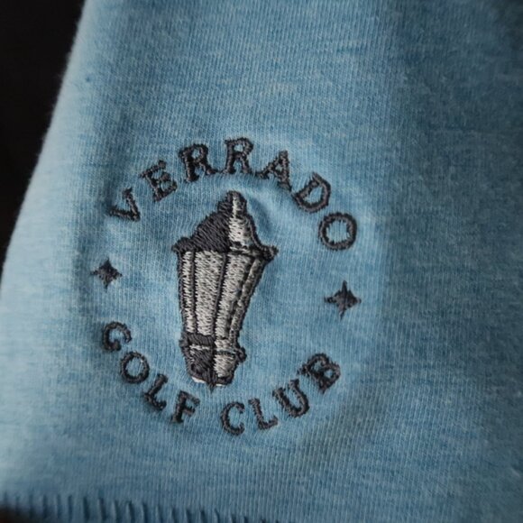 LinkSoul Blue Verrado Palm Pocket Polo (M) SOFT! 🌴 - Picture 5 of 8